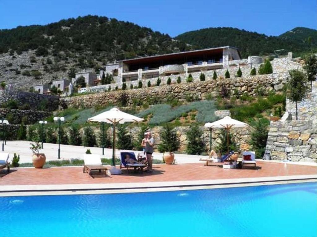 Lefkoritis Resort Askifou Sfakia Petrés المظهر الخارجي الصورة
